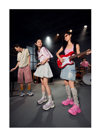 Basque 3 Sneakers Women Lightweight Wear-Resistant Trendy Durability Thick Sole Casual Sports Female Shoes 874218320006