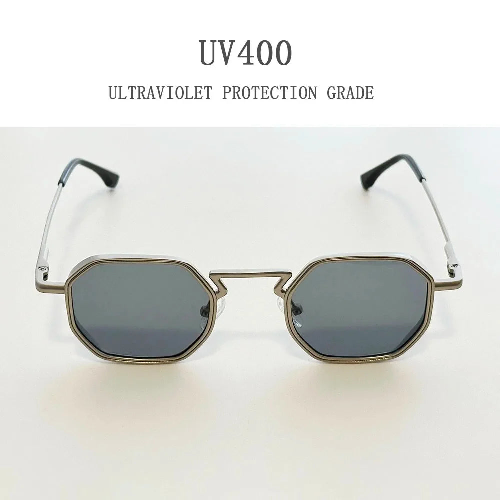 Steampunk Sunglass Men 2025 Square Sunglasses Women Trendy And Fashionable Vintage Fashion Glasses Gafas De Sol Hombre Zonnebril