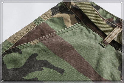 Fashion High Quality Camo Tactical Cargo Pants American Streetwear Casual Trousers Men Clothing Japanese Harajuku Joggers Male