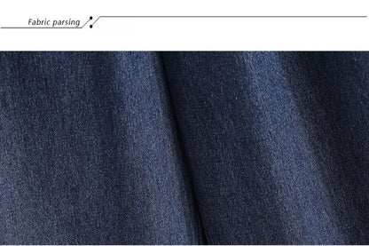 2026 Plus Size Jeans Spring Autumn High Waisted Straight Leg Women's Oversized Pants Loose Casual Wide Leg Jeans With Pockets