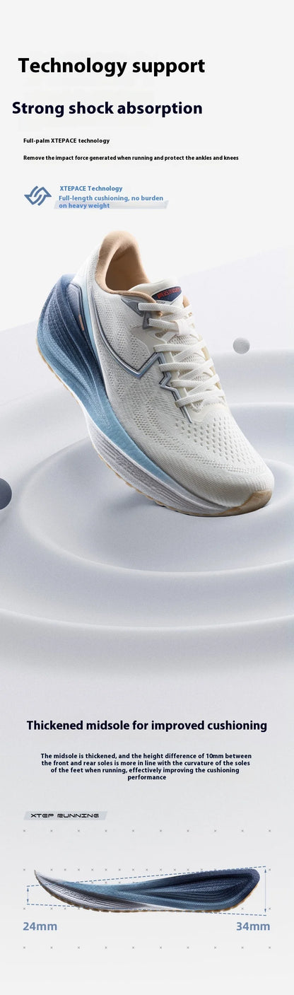 Running Shoes for Men 2025 Spring Support Shock Absorption Cushioning Lightweight Sport Shoes 975119110053