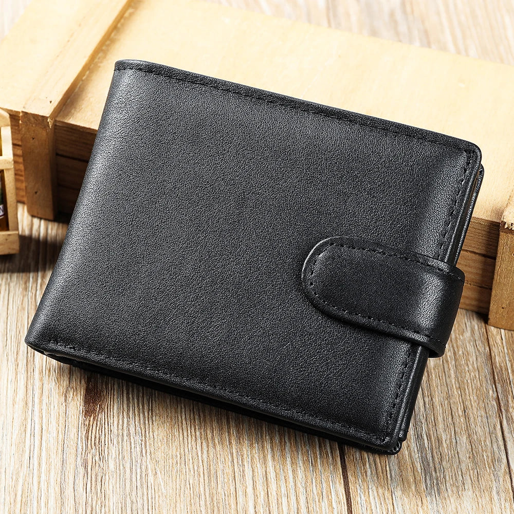 WESTAL Portefeuille Designer RFID Hommes Cuir Véritable Portefeuille RFID Porte-Monnaie Avant Sac d'Argent en Cuir Porte-Cartes pour Hommes