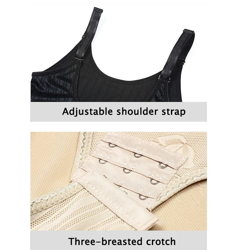 Women's Slimming Underwear Bodysuits Butt Lift Body Shaper Waist Trainer Push Up Shapewear Tummy Control Corsets Fajas Jumpsuits