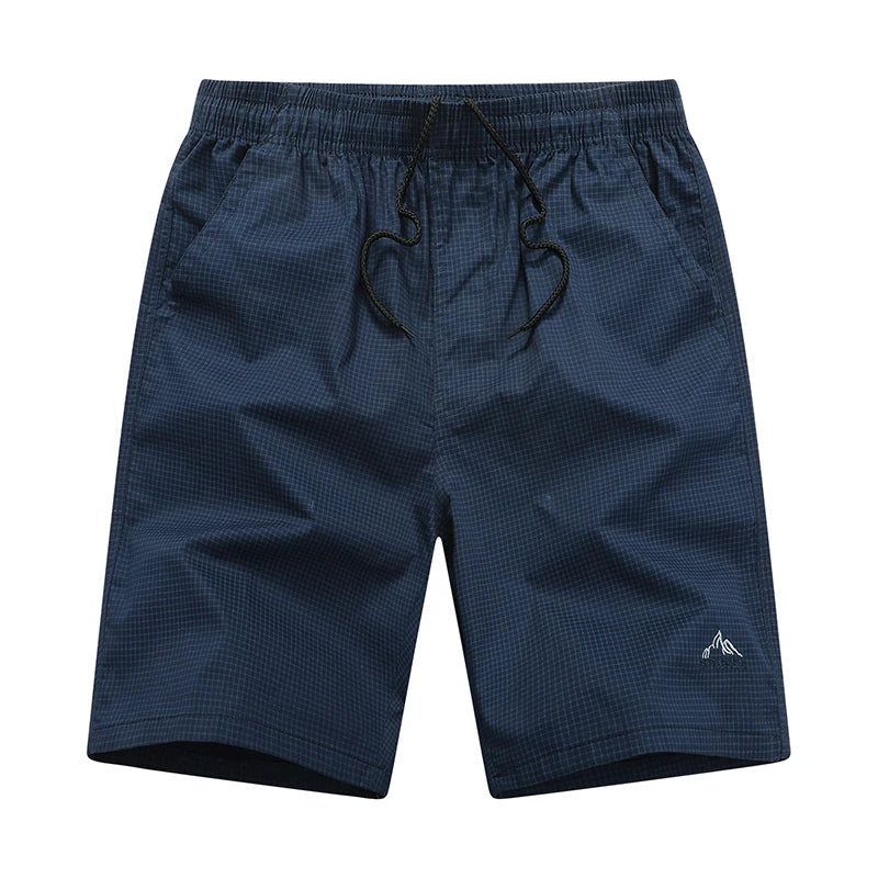 Men's Casual Shorts Relaxed Fit Running Beach Sweat Shorts Elastic Waist Summer Short Pants