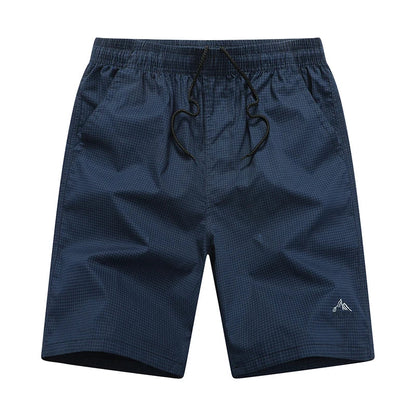 Men's Casual Shorts Relaxed Fit Running Beach Sweat Shorts Elastic Waist Summer Short Pants