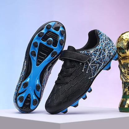 New Men Kids Soccer Shoes Cleats Match Grass Boys Professional Football Boots Ultralight Non-Slip Training Shoes Drop Shipping