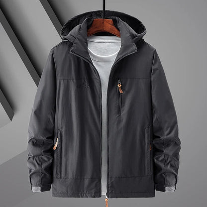 Casual Warm Military Tactical Coat Men Large Size Jacket Autumn Winter Padded Thickened Outdoor Punching Hiking Jacket Men's Top