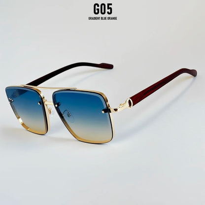 UV400 Protection Square Sunglasses Women 2026 Luxury Brand Design Sunglass Men Vintage Fashion Glasses Dropshipping Gafas De Sol
