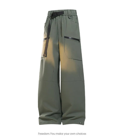 Autumn Hiking Pants Male With Belt Outdoor Waterproof Windproof Camping Trousers Spring Women Wear-Resistant Mountaineering Pant