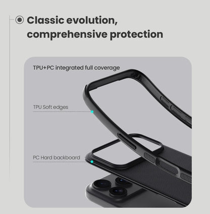 For iPhone 17 Pro Max Case NILLKIN Frosted Shield Pro TPU PC Hard Cover For iPhone17 Air