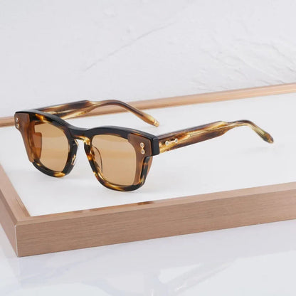AKS-104 Custom-made Acetate Sunglasses Square Men Women UV400 High Quality Classical Designer Prescription Eyeglasses with Case