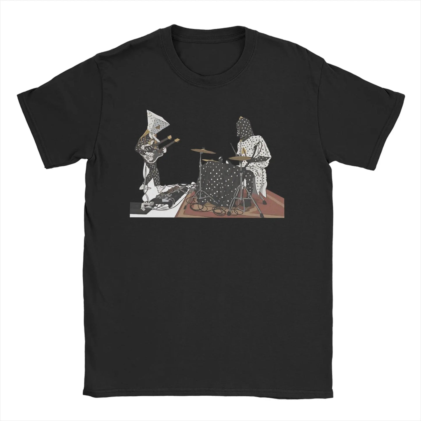 Printed Angine De Poitrine Rock Band T Shirt For Unisex  Cotton T-shirts Short Sleeve Clothes