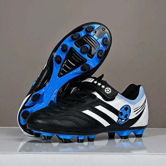New Kids Turf Football Boots Training Shoes Soccer Shoes Drop Shipping Professional Match Grass Ultralight Cleats Boys Non-Slip