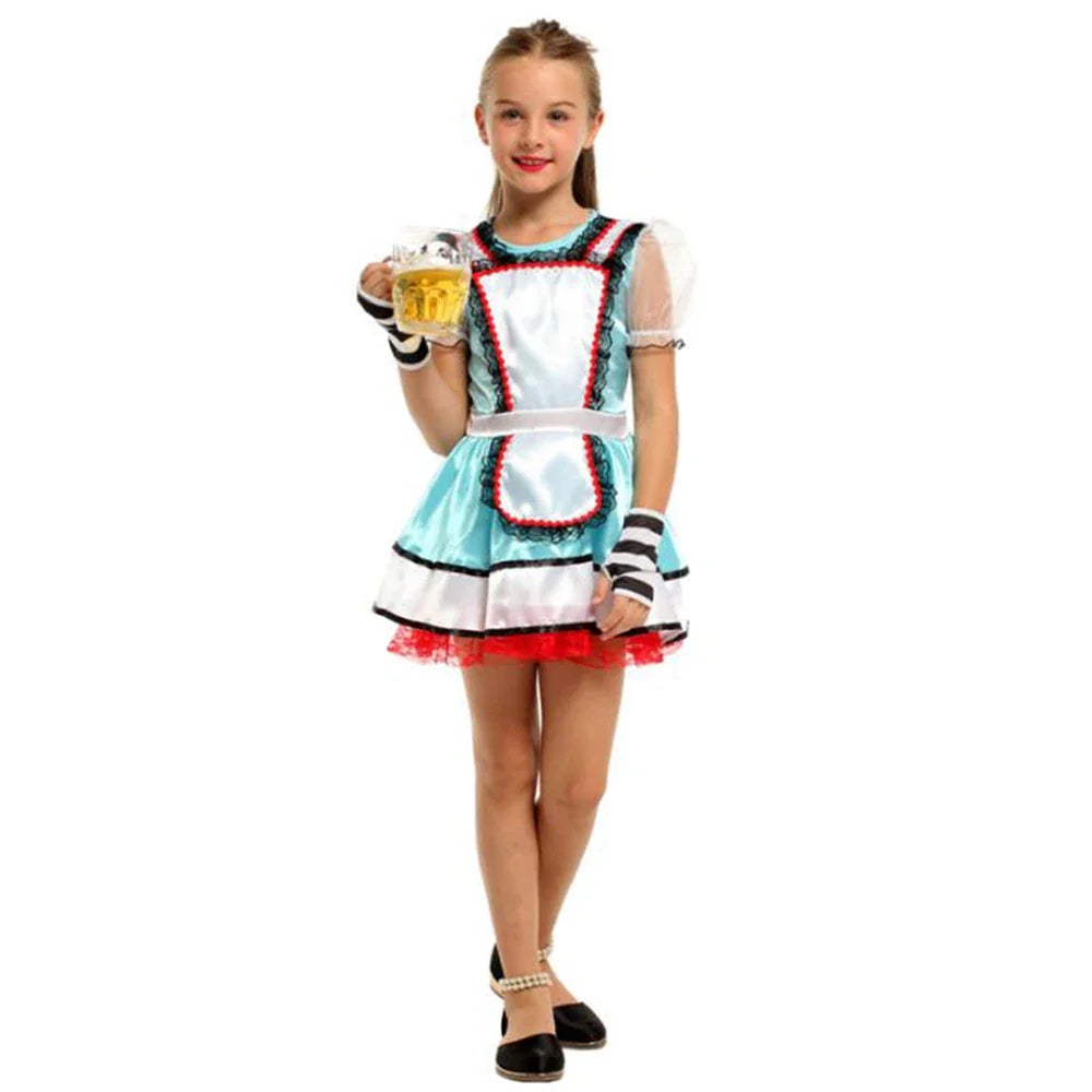 Children's Halloween costumes Girl animal insects dress up to perform bee Polka order ladybug beer show costumes