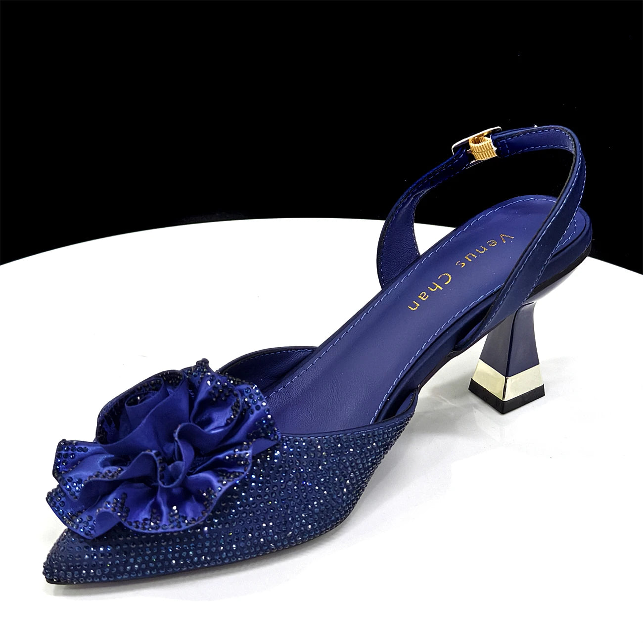 Elegant Handmade Taro purple Bag & Medium Heel Shoes with Beautiful Flower Accents – Perfect for Weddings & Parties