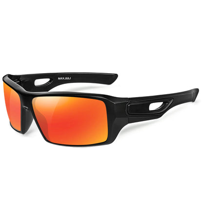 Polarized glasses Wrap Around Sports Sunglasses for Big Heads Men Women UV400 Sun Glasses 8232