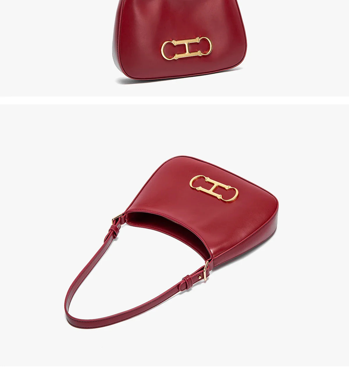 Fashion Classic Women's New Shoulder Bag Solid Color Design Retro Style Casual Minimalist Versatile Women's Handbag