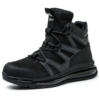37-50 Fashion 2024 New Safety Shoes Men Anti-smash Work Shoes Anti Slip Indestructible Shoes Protective Sneakers Men Boots