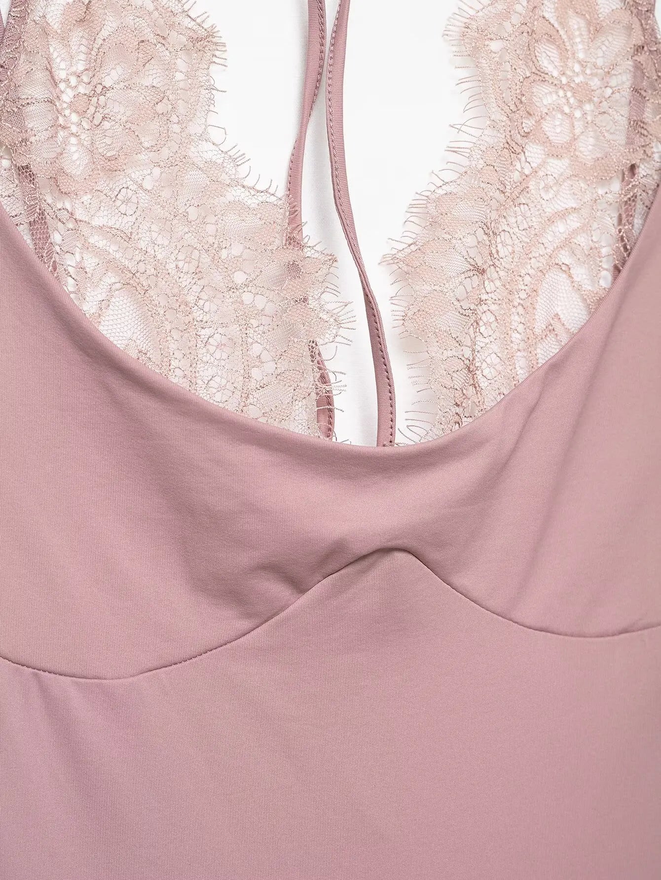 Women Sexy Slim Bodysuits Chic Lace Partwork Sleeveless Fashion Backless Sling Tops 2026 Newest Lady Casual Playsuit
