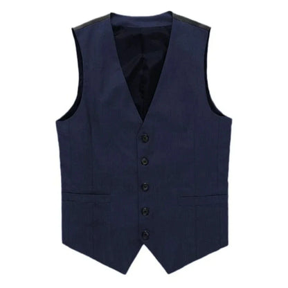 Men Vest Gray V Neck Single Button Solid Waistcoat For Wedding Birthday Banquet Party Business Work Daily Men Suit Vest ﻿