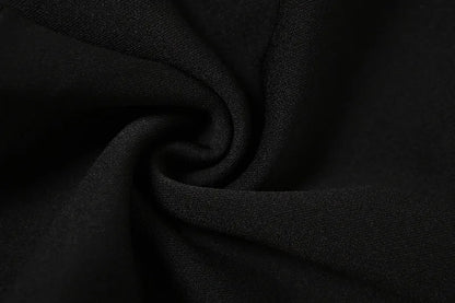 Lace Fashion Suit Jumpsuit Female Blazer Body Top V-Neck Slim Long Sleeve Sexy Cardigan Streetwear Women Black Rompers New