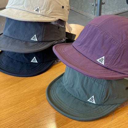 Japanese Quick Drying Baseball Hat Women Men Summer Outdoor Sunscreen Casual Versatile 5-flap Tooling Camping Hat