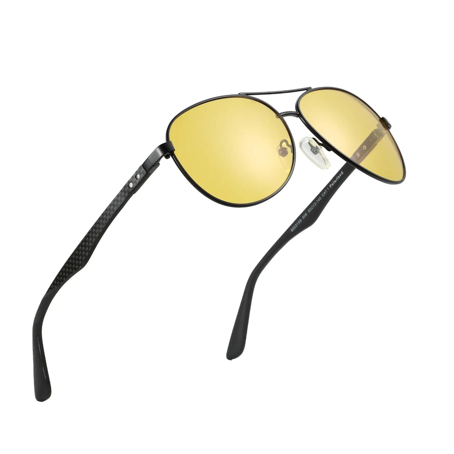 Hot Sale Carbon Fiber Polarized Sunglasses Pilot Shade for Men Uv Protection Fishing Driving Golf