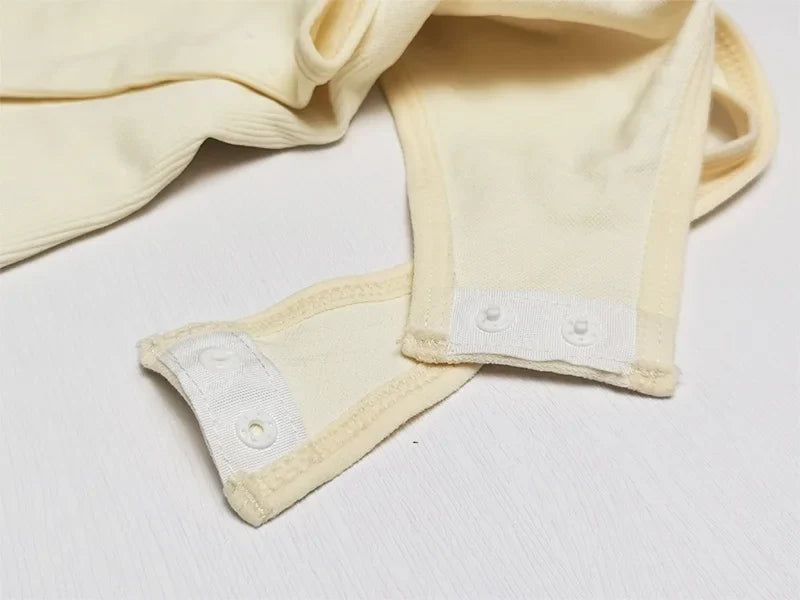 Open Crotch Big U Neck Seamless Bodysuit Long Sleeve Spandex Elastic Body Suit Shapewear Tummy Control Waist Shapers