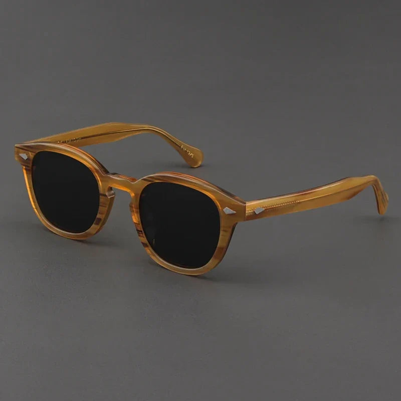 Johnny Depp Polarized Sunglasses Men Women UV400 Lemtosh Sun Glasses Brand Retro Acetate Frame For Male Eyeglasses Eyewear