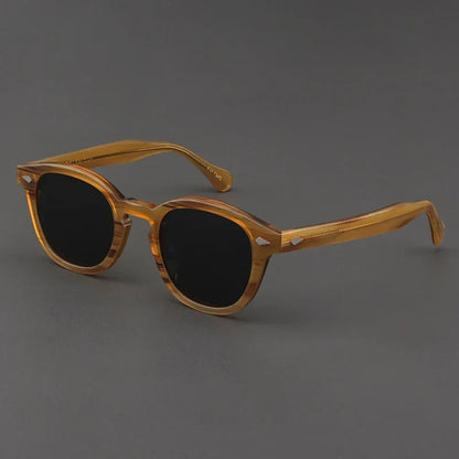 Johnny Depp Polarized Sunglasses Men Women UV400 Lemtosh Sun Glasses Brand Retro Acetate Frame For Male Eyeglasses Eyewear