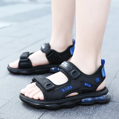 Summer Beach Sandals For Boys Outdoor Fashion Casual Shoes Anti-slippery Soft-soled Kid's Breathable Walking Sandials