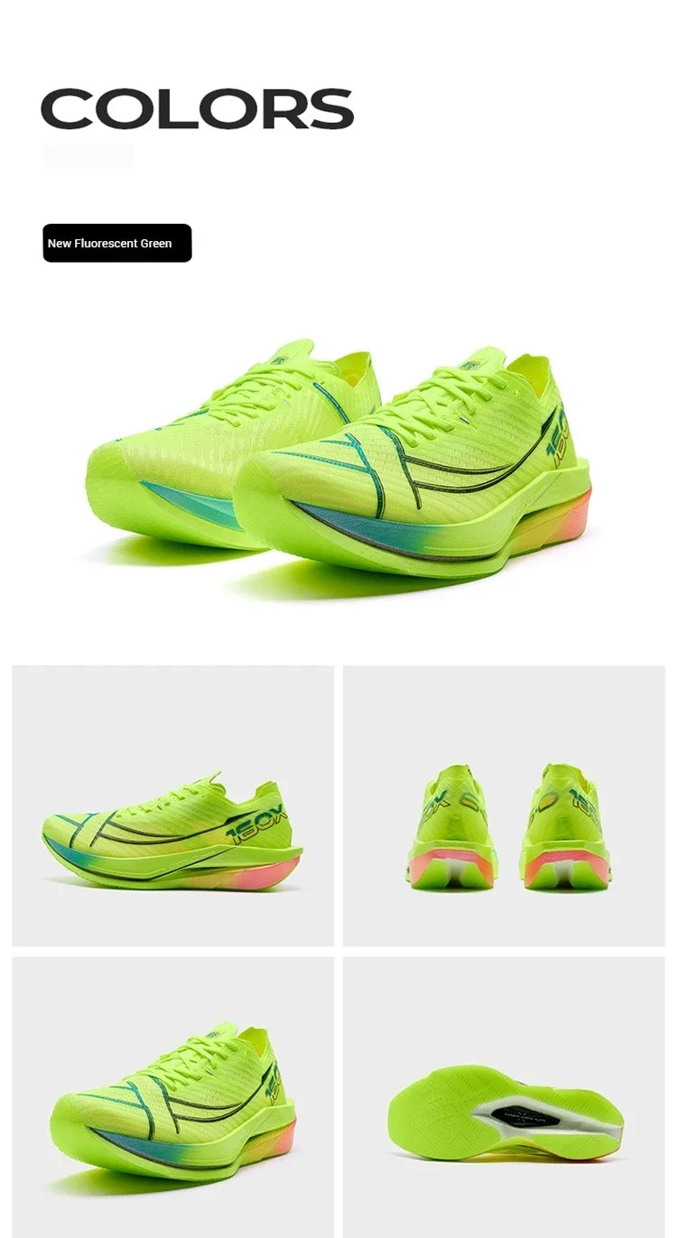 160X 6.0 Running Shoes For Men Summer Multi-scene Carbon Plate Running Shoes Breathable Racing Sports Shoes 976419110088