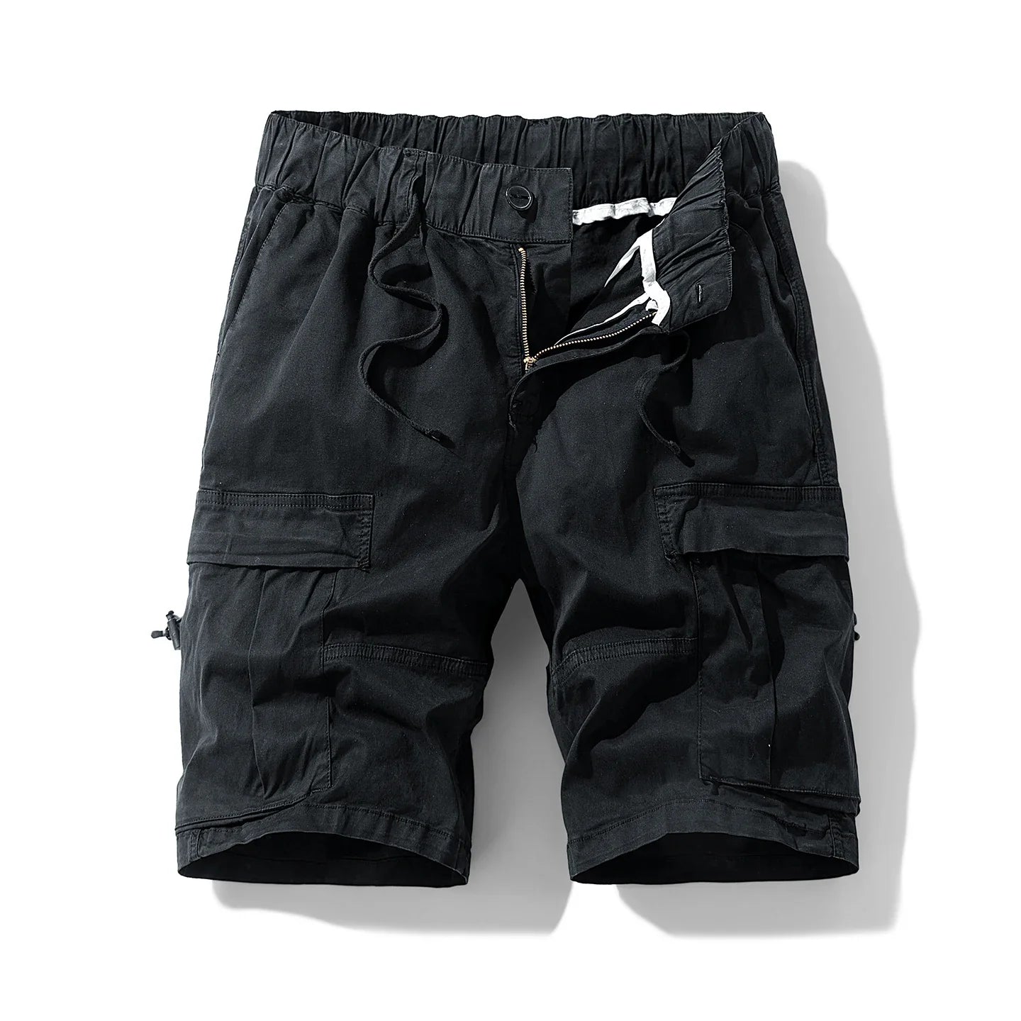 Men Multi Pocket Loose Cargo Pants Men Thin Breathable Casual Outdoor Male Shorts Men Summer Shorts New Trendy Sports Shorts