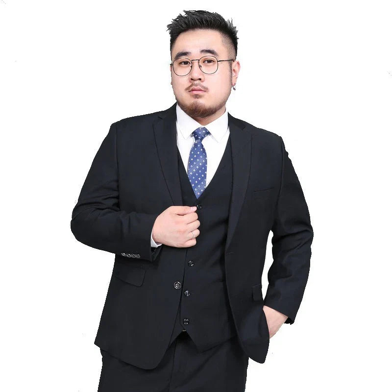 Plus Size Suit Vest for Men Smart Casual Mens Vest Single-breasted Waistcoat for Business Wedding Groomsman Spring Summer Autumn