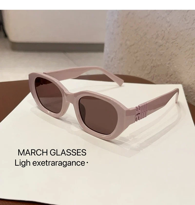 Small New Fashion Sunglasses Women Men Stylish Designer Ladies Sun Glasses Oval Trending Shades Unisex Eyewear Sunglass Gafas