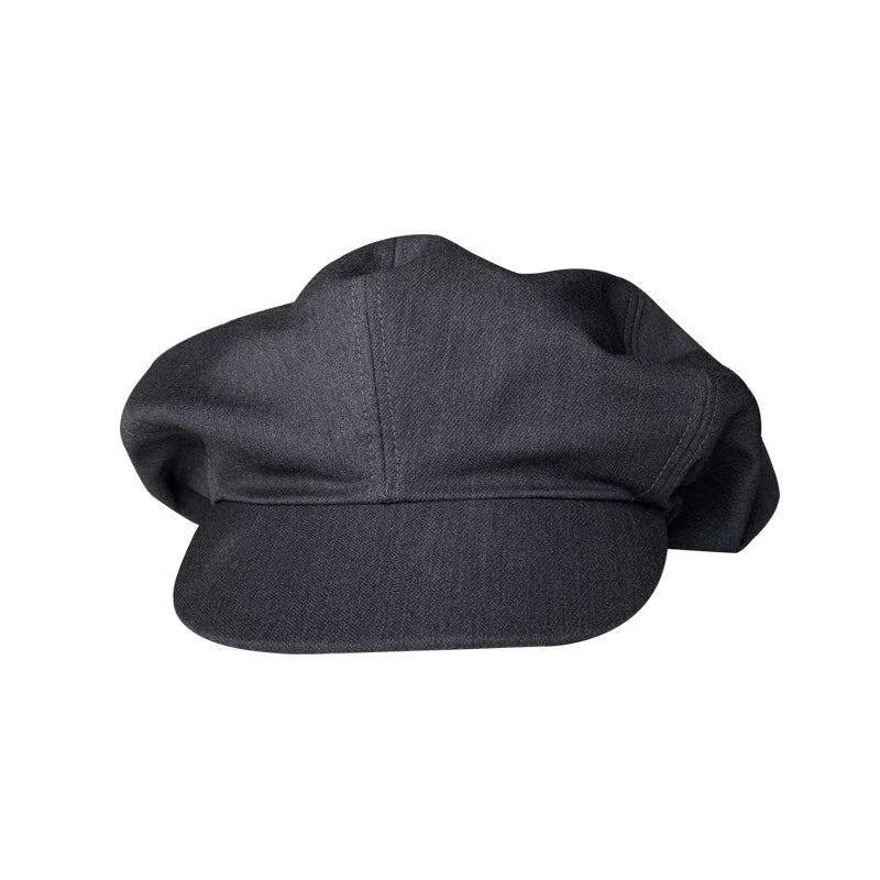 Big Head Newsboy Cap Women Beret Vintage Painter Winter Hats Houndstooth Octagonal Caps Female Bone Male NC36