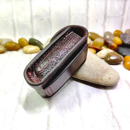 Genuine Leather Car Key Case on Belt Pack Car Key Holder Waist Bag Keys Wallet Pouch Organizer Sheath Men 1652C