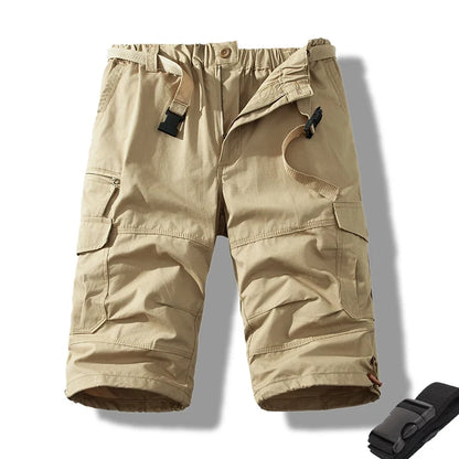 Tactical Cargo Shorts Men Casual Sports Shorts Man Hiking Fishing Joggers Long Shorts
