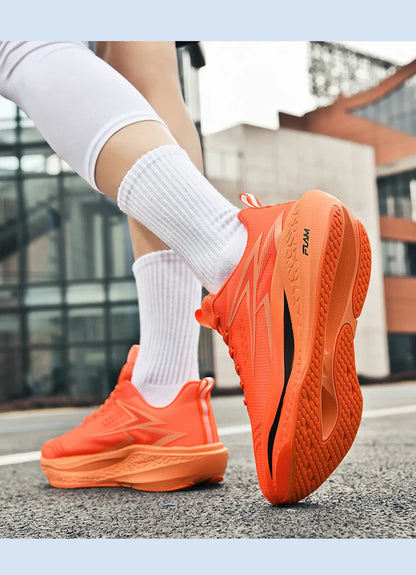 Marathon Men Running Shoes Speciality Sports Shoes Breathable Lightweight Carbon Board Women's Trend Athletic Sneakers Women