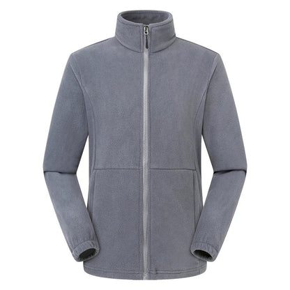 Men Polar Fleece Jackets Winter Windproof Thermal Soft Shell Jacket Outdoor Sports Hiking Camping Skiing Climbing Warm Coat