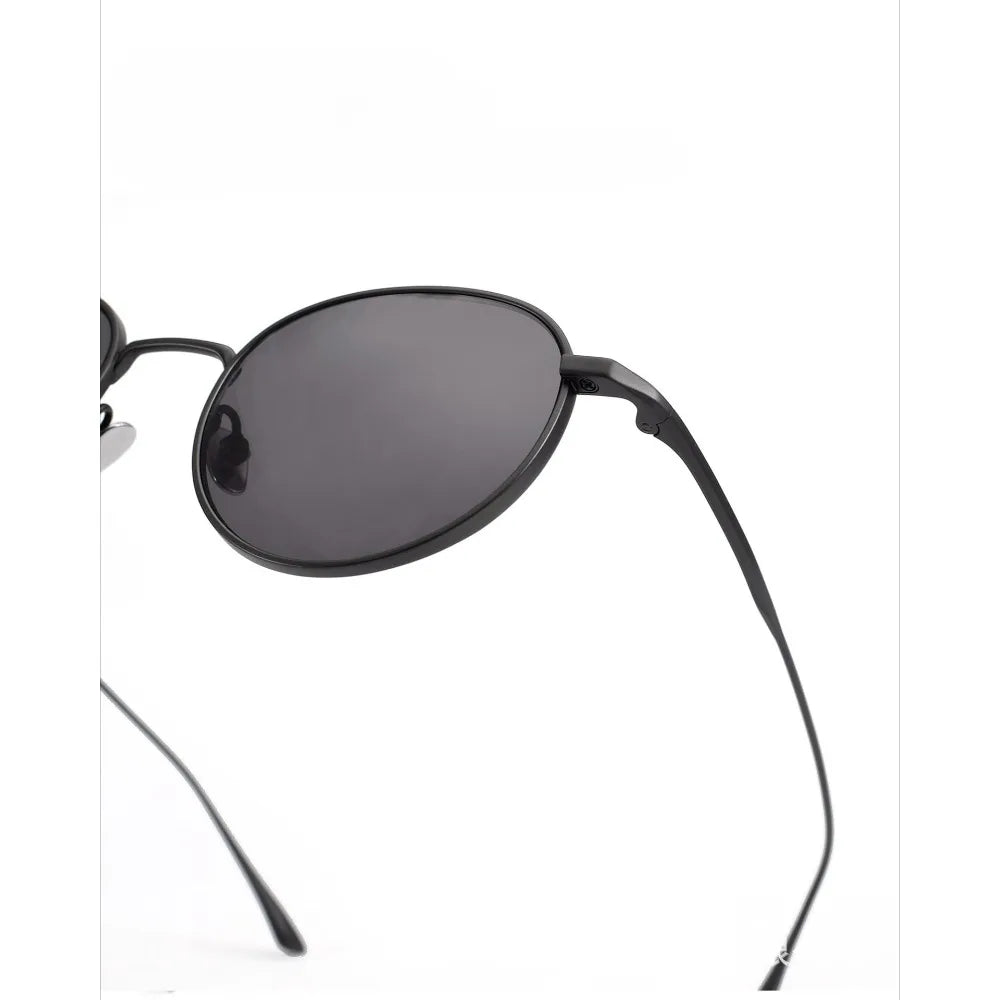 High Quality Pure Titanium Sunglasses Fashion Night Vision Driving Outdoor Sunshade UV400 Sun Glasses Support Prescription Lens