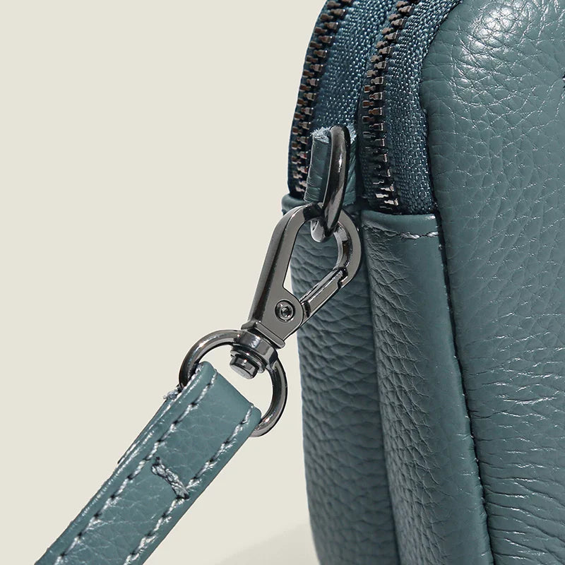 Genuine Leather Bag Luxury Women's Handbags Bag for Woman 2022 Female Clutch Phone Bags Shoulder Bag Crossbody Messenger Pack