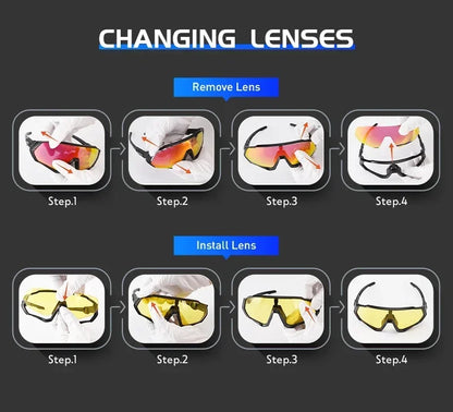 Photochromic Cycling Sunglasses Men Women Road Mtb Mountain Bike Bicycle Glasses Cycling Glasses Sport Running Eyewear