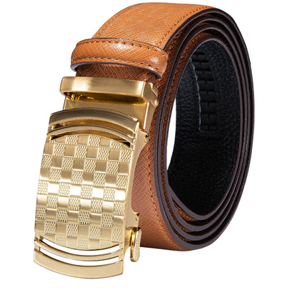 Men's Orange Brown Belt for Jeans New Yellow Green Blue Leather Jeans Belts Fashion Cowboy Genuine Leather Belt Strap