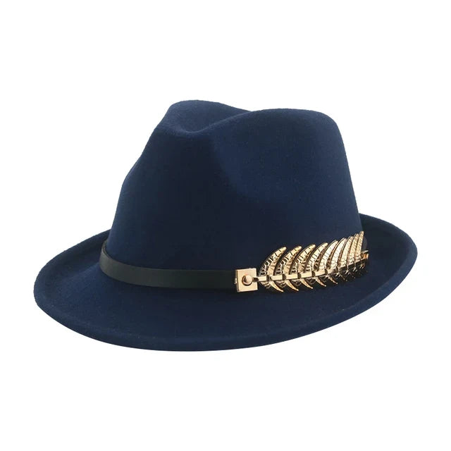 Hats for Women Fedora Winter Cowboy Hat Top Wool Khaki Green Black Jazz Caps Gentlemen Hats for Men Pamelas Y Tocados Para Bodas