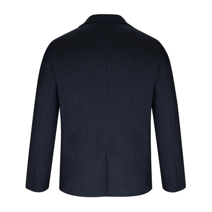 2026 Fashion Men's Clothing Business Casual Blazer Coats Classic Single Button Slim Fit Suit Jackets Elegant Gentleman Suit Tops