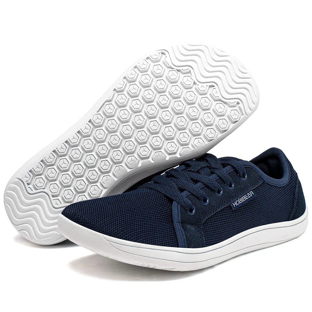 Wide Barefoot Shoes for Unisex Outdoor Running Zero Drop Casual Sneaker Minimalist Shoes