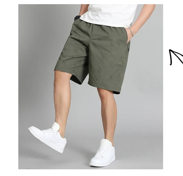New Shorts Men's Summer Thin Section Casual Quick Dry Five-Minute Pants Loose Large Size Sports Pants