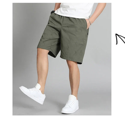 New Shorts Men's Summer Thin Section Casual Quick Dry Five-Minute Pants Loose Large Size Sports Pants