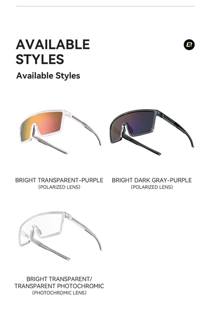 Cycling Sunglasses Polarized Photochromic MTB Bike Road Windproof Eyewear Outdoor Sports UV400 Bike Lightweight Goggles